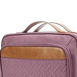 Maxbell Hanging Toiletry Bag Accessories Portable Men Jewelry Organizer Cosmetic Bag Dark Purple