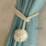 Maxbell Curtain Buckles Tiebacks Elegant Curtain Holdbacks for Kitchen Window Office