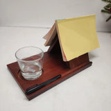 Maxbell Triangle Book Holder for Page Rest Book Page Shelf for Night Bedroom Library