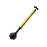 Maxbell Sink Plunger Heavy Duty Toilet Unblock for Washbasin Drain Blocked Pipe black