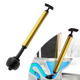 Maxbell Sink Plunger Heavy Duty Toilet Unblock for Washbasin Drain Blocked Pipe black