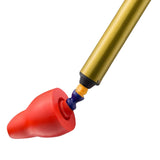 Maxbell Sink Plunger Heavy Duty Toilet Unblock for Washbasin Drain Blocked Pipe red