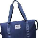 Maxbell Rolling Duffle Bag Apparel Tote Bag Pouch Wheeled for Outddor Sports Fitness dark blue