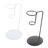 Maxbell Ice Cream Cone Stand Display Rack Cupcakes Holder for Baking Birthday Buffet White