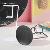 Maxbell Ice Cream Cone Stand Display Rack Cupcakes Holder for Baking Birthday Buffet White