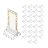 Maxbell 30Pcs Business Card Holders Card Display Holder for Reception Activity Party