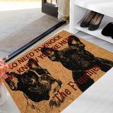 Maxbell Dog Door Mat Comfortable Decor Gift Front Door Mat for Bedroom Home Entrance French Bulldog