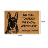Maxbell Dog Door Mat Comfortable Decor Gift Front Door Mat for Bedroom Home Entrance 1 Dog