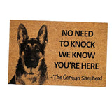 Maxbell Dog Door Mat Comfortable Decor Gift Front Door Mat for Bedroom Home Entrance 1 Dog