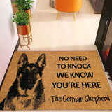 Maxbell Dog Door Mat Comfortable Decor Gift Front Door Mat for Bedroom Home Entrance 1 Dog