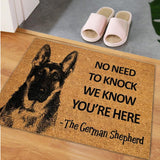 Maxbell Dog Door Mat Comfortable Decor Gift Front Door Mat for Bedroom Home Entrance 1 Dog