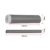 Maxbell Frying Pan Handle Cover Silicone Assist Cookware Handle Grip for Kitchenware Dia 3cm Length 12cm