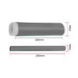 Maxbell Frying Pan Handle Cover Silicone Assist Cookware Handle Grip for Kitchenware Dia 3cm Length 12cm