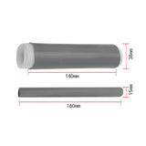 Maxbell Frying Pan Handle Cover Silicone Assist Cookware Handle Grip for Kitchenware Dia3.8cm Length16cm