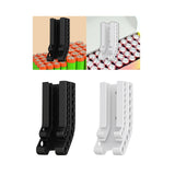 Maxbell Battery Case Durable Wall Mount Battery Organizer for Stores Garage Workshop Black