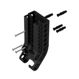 Maxbell Battery Case Durable Wall Mount Battery Organizer for Stores Garage Workshop Black