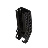 Maxbell Battery Case Durable Wall Mount Battery Organizer for Stores Garage Workshop Black