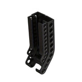 Maxbell Battery Case Durable Wall Mount Battery Organizer for Stores Garage Workshop Black