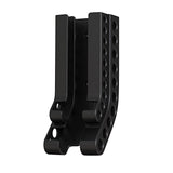 Maxbell Battery Case Durable Wall Mount Battery Organizer for Stores Garage Workshop Black