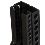 Maxbell Battery Case Durable Wall Mount Battery Organizer for Stores Garage Workshop Black