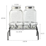 Maxbell Cold Beverage Dispensers Large Lemonade Container for Parties Barbecues Bars