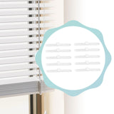 Maxbell 10 Pieces Vertical Blind Slat Top Hangers Slat Top Holders Curtain Accessory