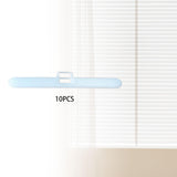 Maxbell 10 Pieces Vertical Blind Slat Top Hangers Slat Top Holders Curtain Accessory