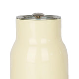 Maxbell Kitchen Canisters Set Countertop Rustic Food Jars for Grain Cookie Pet Treat 3 Small White Jars