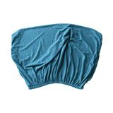 Maxbell Bed Headboard Cover for Bedroom Modern Small Square Jacquard Protective Case Lake Blue