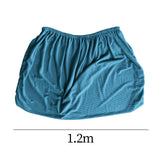 Maxbell Bed Headboard Cover for Bedroom Modern Small Square Jacquard Protective Case Lake Blue