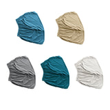 Maxbell Bed Headboard Cover for Bedroom Modern Small Square Jacquard Protective Case Lake Blue