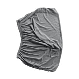 Maxbell Bed Headboard Cover for Bedroom Modern Small Square Jacquard Protective Case Gray