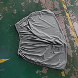 Maxbell Bed Headboard Cover for Bedroom Modern Small Square Jacquard Protective Case Gray