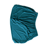 Maxbell Bed Headboard Cover for Bedroom Modern Small Square Jacquard Protective Case Blue