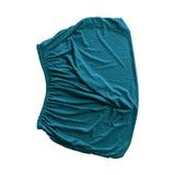 Maxbell Bed Headboard Cover for Bedroom Modern Small Square Jacquard Protective Case Blue