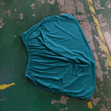 Maxbell Bed Headboard Cover for Bedroom Modern Small Square Jacquard Protective Case Blue