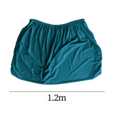 Maxbell Bed Headboard Cover for Bedroom Modern Small Square Jacquard Protective Case Blue