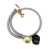 Maxbell Refill Adapter Portable Connector for Picnic Outdoor Grill Barbecue