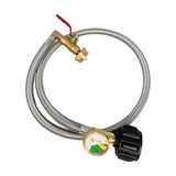 Maxbell Refill Adapter Portable Connector for Picnic Outdoor Grill Barbecue