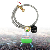 Maxbell Refill Adapter Portable Connector for Picnic Outdoor Grill Barbecue