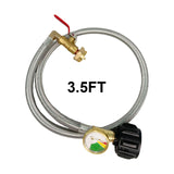 Maxbell Refill Adapter Portable Connector for Picnic Outdoor Grill Barbecue