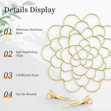 Maxbell 3x Flower Arranger Holder Round Floral Lid Organizer Floral Grid Flower Frog