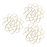 Maxbell 3x Flower Arranger Holder Round Floral Lid Organizer Floral Grid Flower Frog