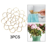 Maxbell 3x Flower Arranger Holder Round Floral Lid Organizer Floral Grid Flower Frog