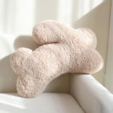 Maxbell Plush Bunny Rabbit Pillow Bench Sleeping Girlfriend Gifts Stuffed Toy Pillow Light Brown