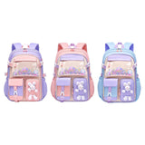 Maxbell Girls Backpack Multi Pockets School Bag for Teens College Students Commuting Purple