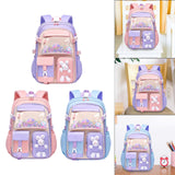 Maxbell Girls Backpack Multi Pockets School Bag for Teens College Students Commuting Purple
