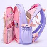 Maxbell Girls Backpack Multi Pockets School Bag for Teens College Students Commuting Purple