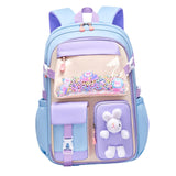 Maxbell Girls Backpack Multi Pockets School Bag for Teens College Students Commuting Blue