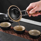 Maxbell Multifunctional Tea Clip Kungfu Tea Tongs for Birthday Gifts Tea Lovers Home